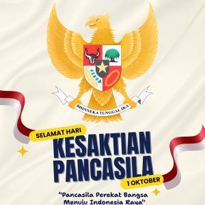 Selamat Hari Kesaktian Pancasila