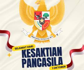Selamat Hari Kesaktian Pancasila